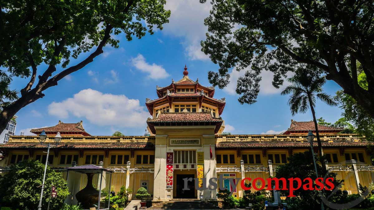 Indochine architecture - Museum of Vietnamese History, Saigon